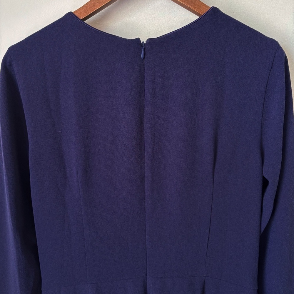Dress The Population Naomi Twisted Front Maxi Dress Large Boysenberry NEW NWT - Picture 6 of 10